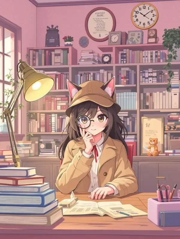 猫咪侦探社 动漫封面