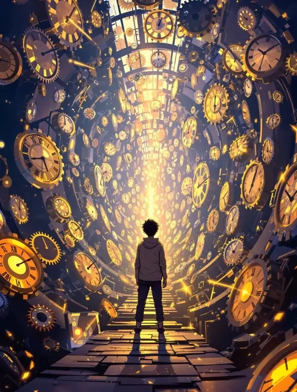 时间回廊 动漫封面